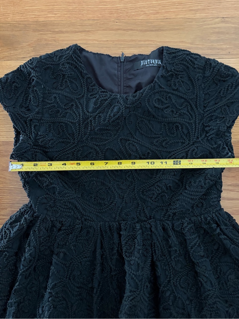 Disturbia Maladie Midi Smock Dress - Picture 9 of 12